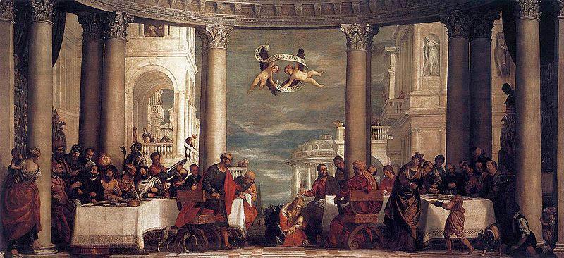 Paolo Veronese Feast at the House of Simon China oil painting art